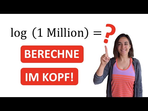 🦊 OHNE TASCHENRECHNER! | Logarithmen schnell und leicht im Kopf berechnen | log(1 Million)