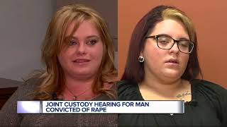 Joint custody hearing today for Michigan man convicted of rape