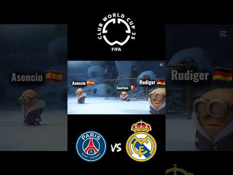 CLUB WORLD CUP 2025 PSG vs Real Madrid