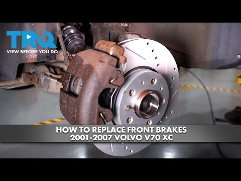 How To Replace Front Brakes 2001-2007 Volvo V70 XC