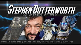 Stephen Butterworth (Super Megaforce Villain_ Prince Vekar) Live Stream Interview video