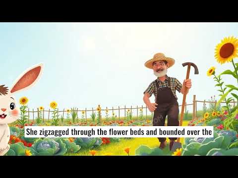 Whiskers' Great Carrot Escape#bunny #carrot #adventure #whiskers #farmer