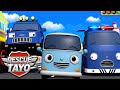 Blue Rescue Team Look After Baby Bongbong L Rescue Car Story L Tayo Rescue Team L Tayo English