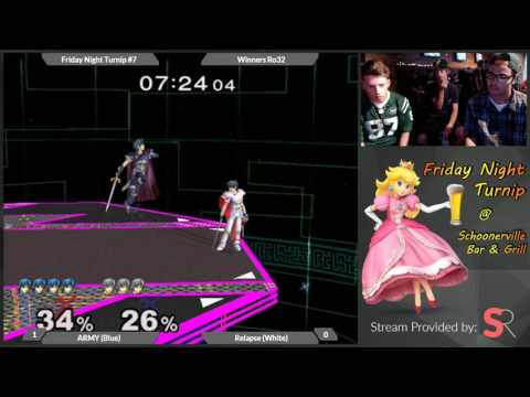Friday Night Turnip #7 - ARMY (Marth) vs. Relapse (Marth) - Winners Ro32
