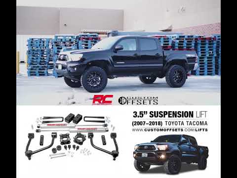 3.5" Rough Country Leveling Kit for a Toyota Tacoma