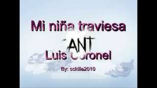 Mi niña traviesa - Luis Coronel - Letra