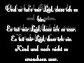 Vist - Es tut mir Leid (Lyrics) 