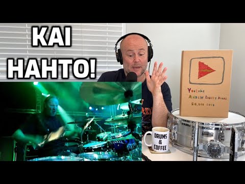 Drum Teacher Reacts: KAI HAHTO | Nightwish LIVE Drumcam | 'Wishmaster' (2021 Reaction)
