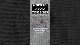 4 TIPS FOR PREVENTING TICK BITES | vlog