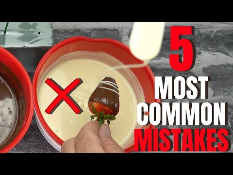 Common Mistakes Making Chocolate Strawberries Pt.1