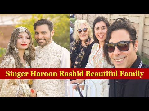 Singer Haroon Rashid with his Family