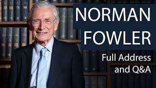 Lord Norman Fowler | Full Address and Q&A | Oxford Union
