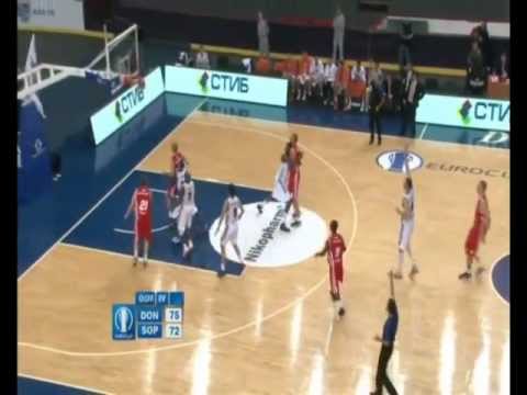 Filip Dylewicz 3 pointer leads to OT in Donetsk