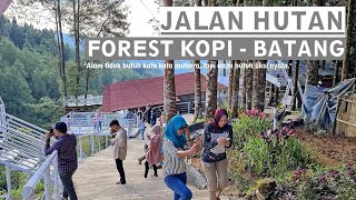 Download lagu 【4K60】Walking Around @Forest Kopi Kembang Langit ~ Batang [cafe ngopi di dalam hutan] ~ Jawa Tengah mp3