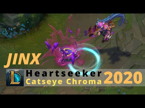 Heartseeker Jinx Amethyst Chroma 2020 - League Of Legends