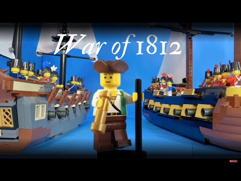 Lego Pirates Sea Battle: Sinking of HMS Peacock stopmotion