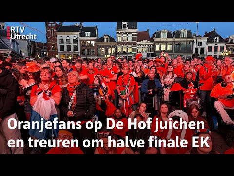 7500 fans op Amersfoorts plein: zo leefden zij met Oranje mee | RTV Utrecht