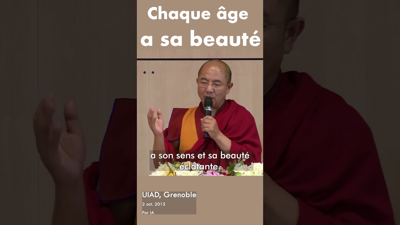 Chaque age a sa beaute #khenposodargye