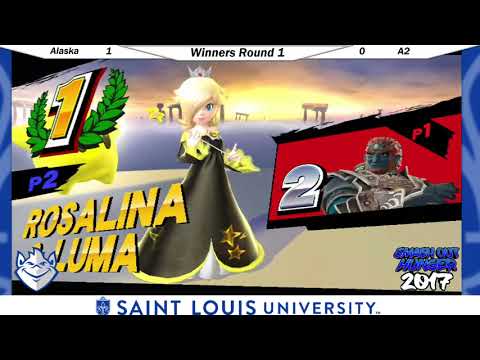 SLU Smash 4 Biweekly #11 - Winners Round 1 - Alaska (RosaLuma) vs A2 (Ganondorf)