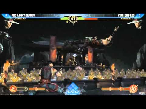EVO 2012 MK9 VSM EMP Reo vs PND A Foxy Grampa