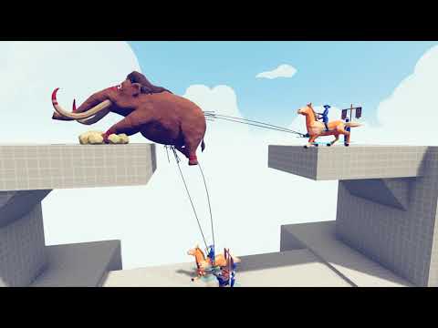 Lasso & Harpooner Squad vs Every Faction #2 - TABS Gameplay Unit Creator Update