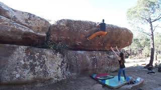 Video thumbnail de Bloody Mary, 6b+. Albarracín