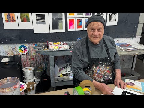 BobBlast 559 - "Small Scale Abstract Painting On Paper"