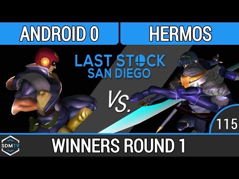 LSSD 115 - Android 0 (Falcon) vs. Hermos (Marth/Sheik) - SSBM WR1 - Smash Melee