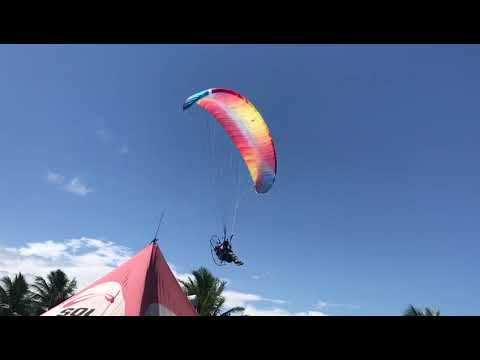 Pouso voo 207 IKE Costa - vela Luna2 - 19/02/22 - Itanhaém