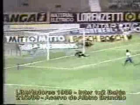 Gol de Gil: Internacional 1 x 2 Bahia (21/02/1989)