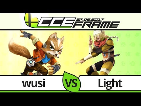 CCE FRAME - Wolves wusi (Fox) vs Light (Sheik) - GRAND FINALS Smash 4
