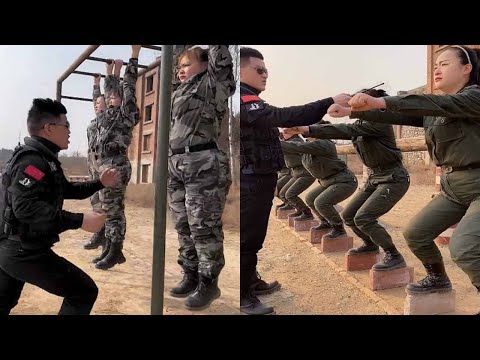 Strong Girls - A girl's hard life while training to be a soldier #2