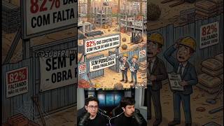 CONSTRUÇÃO CIVIL ESTÁ EM APUROS NO BRASIL! #Shorts