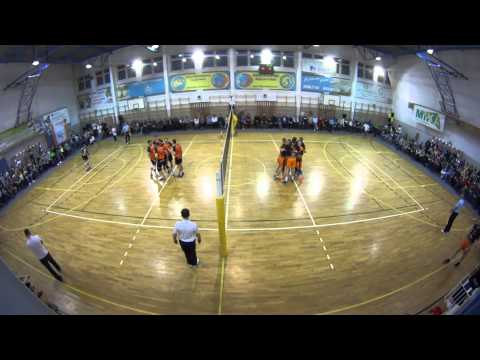 KS MOSiR Huragan Międzyrzec Podlaski vs UKS Centrum Augustów 07.03.2015 Set 2/4, Runda PLAY OFF