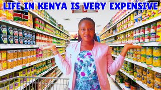 EXPENSIVE‼️GROCERY SUPERMARKET SHOPPING HAUL IN NAIROBI KENYA 🍉🍇