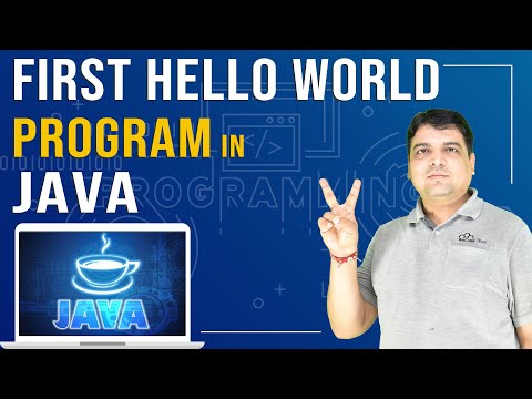 First Hello World Program In Java Java Tutorial For Beginners Part 4