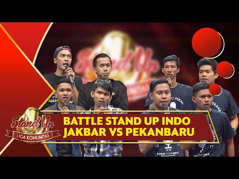 BATTLE Stand Up Indo Pekanbaru dan Stand Up Indo Jakarta Barat. PECAH!! - LKS