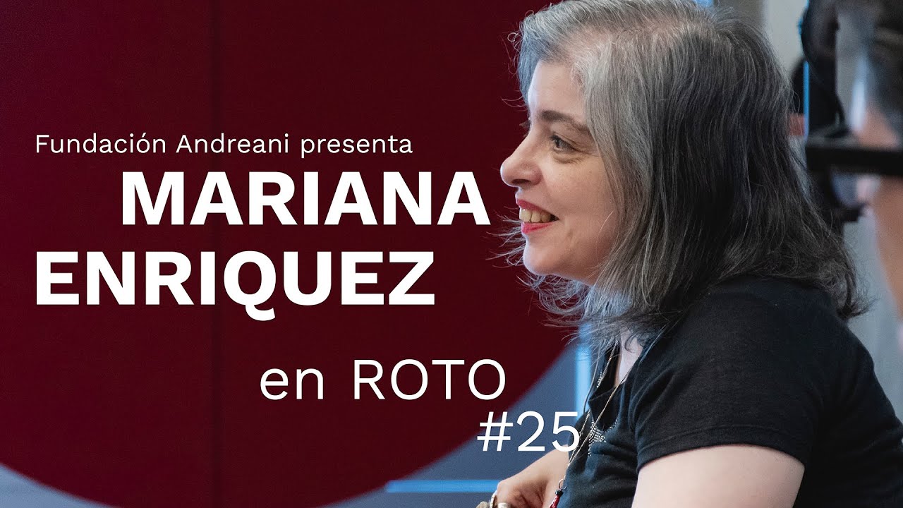 Mariana Enríquez en la #1MaratónROTO