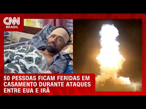 Ataque dos EUA deixa mortos e feridos em casamento no Irã | CNN BRASIL