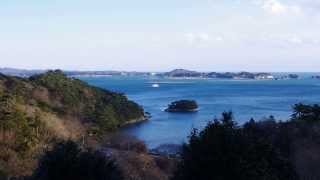 preview picture of video 'Matsushima Gulf from Ogi-dani Valley 扇谷からの松島湾'