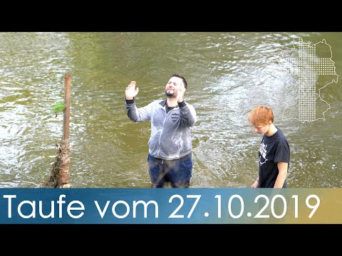 Zusammenschnitt der Taufe vom 27.10.2019 | Deutschland braucht JESUS