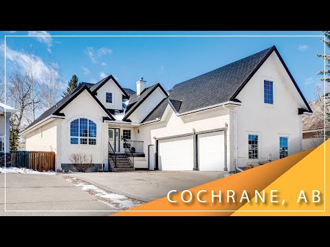 Alberta Real Estate Property Video Tour Production - 112 Bow Meadows Dr, Cochrane