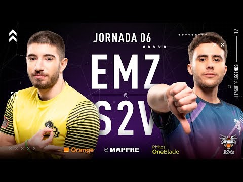 EMONKEYZ CLUB VS S2V ESPORTS | Superliga Orange League of Legends | Jornada 06 | Temporada 2019