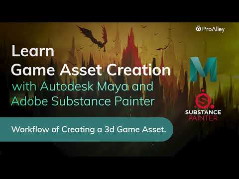 Workflow Of Creating A 3D Game Asset | ProAlley | Explainer Video