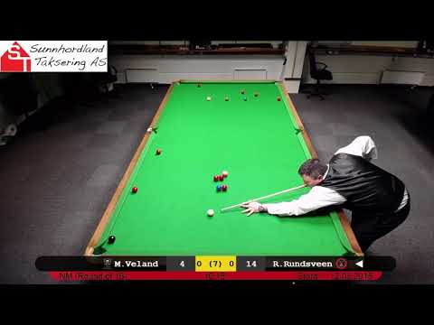 8.delsfinale: Morten Veland - Reidar Rundsveen, NM 2018