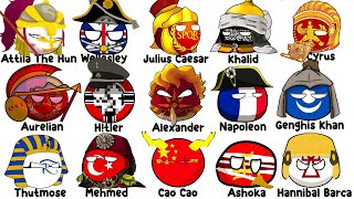 The Greatest Conquerors & Generals of All Time