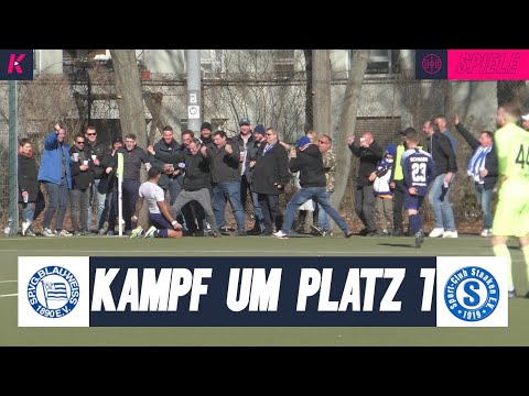 Hitziges Duell um die Tabellenspitze in der Oberliga Nordost! I Blau-Weiß 90 Berlin - SC Staaken