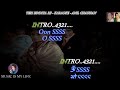 Teri Bindiya Re Karaoke With Scrolling Lyrics Eng हिंदी