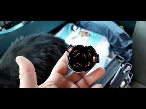 Installing starter ignition switch on Chevy step van