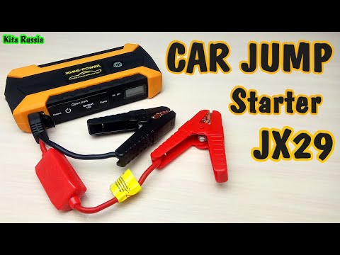 Jxiang-Power JX29. Автомобильный Бустер (Пускач). Как завести Авто без аккумулятора!